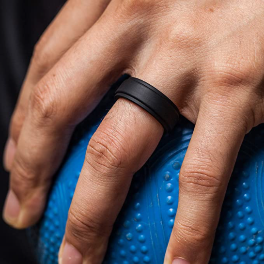 Classic Black Silicone Backup Ring